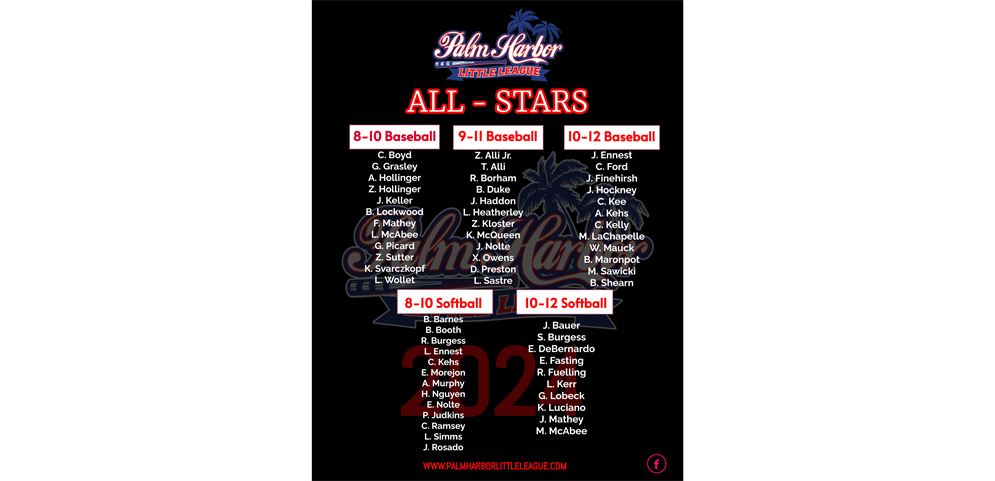2024 PHLL All-Stars